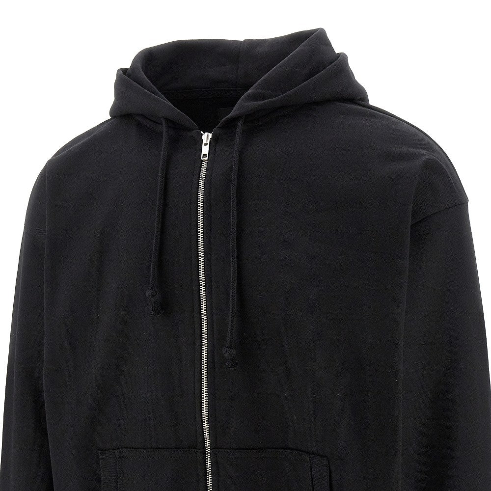 Back print full-zip hoodie