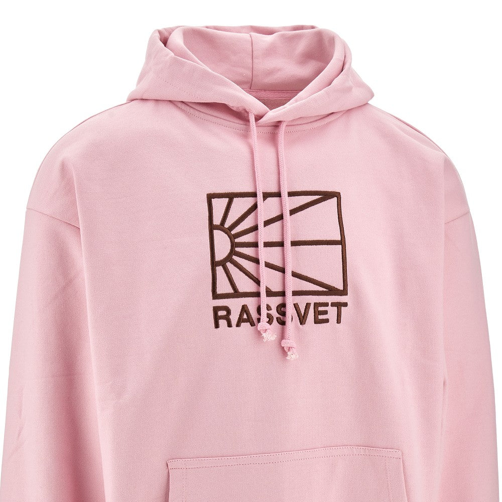 Logo embroidery hoodie