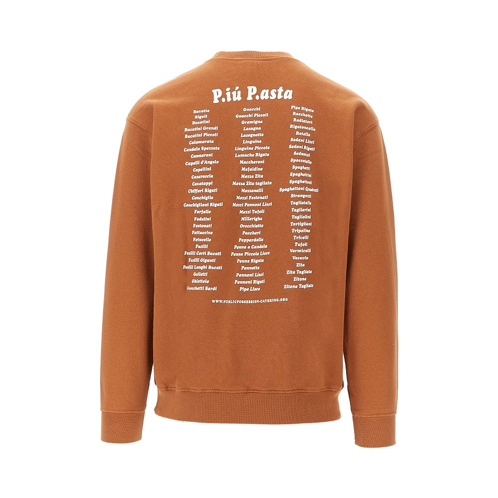 'P.IU P.ASTA' crewneck sweatshirt