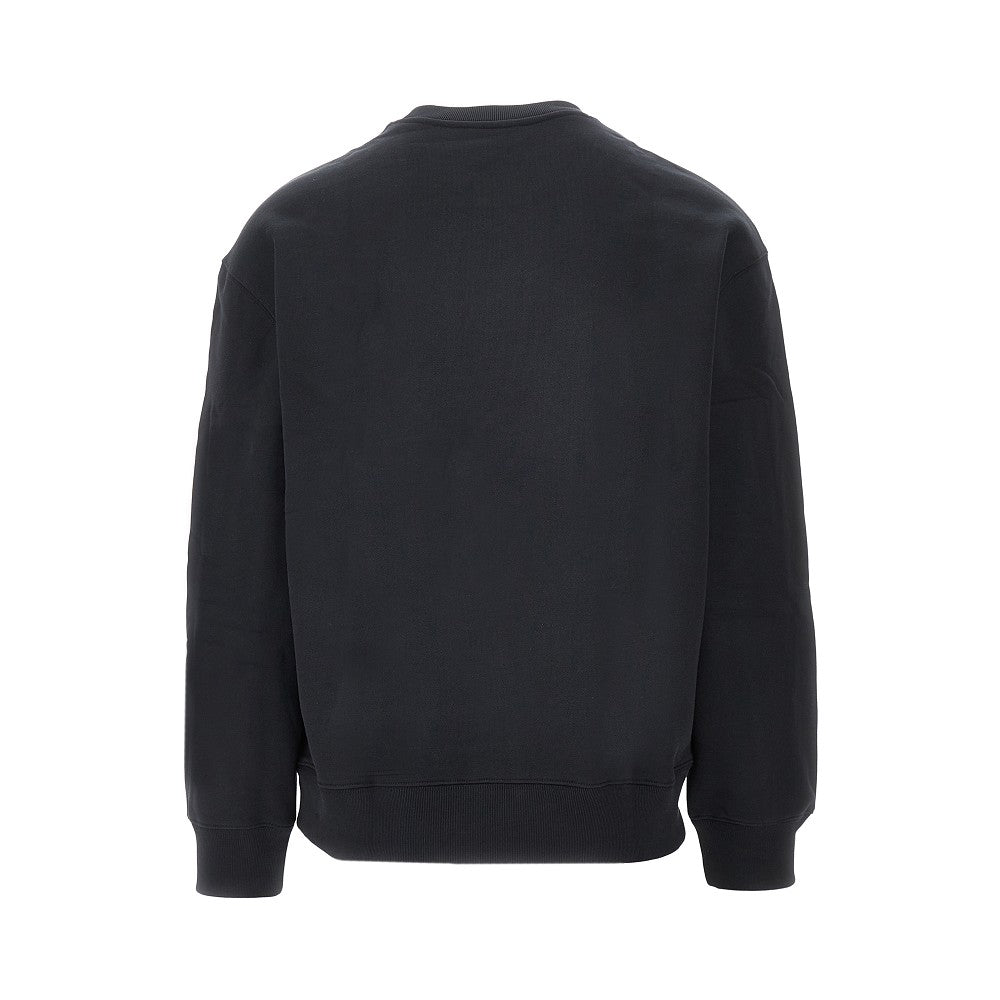 'Standing Fox' patch crewneck sweatshirt