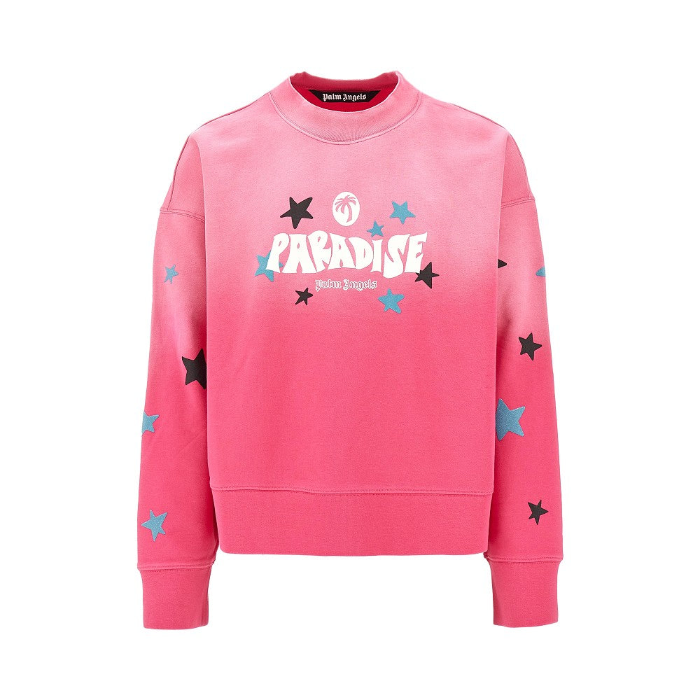'Paradise Palm' crewneck sweatshirt