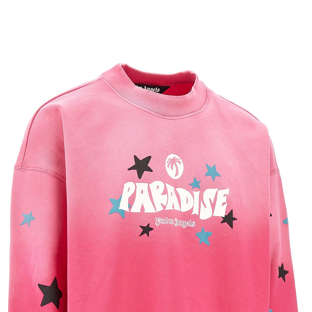 'Paradise Palm' crewneck sweatshirt