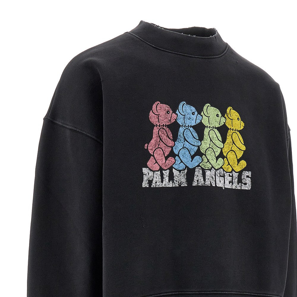 'Crossroads Bears' print crewneck sweatshirt