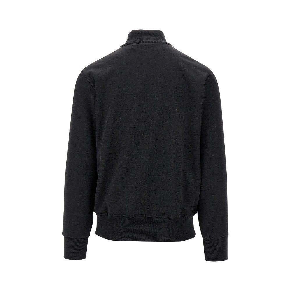 Track jacket con logo ricamato