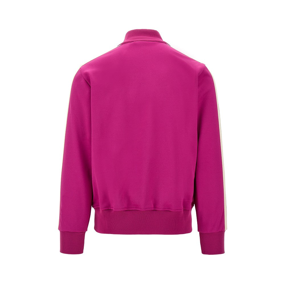 Track jacket with logo embroidery