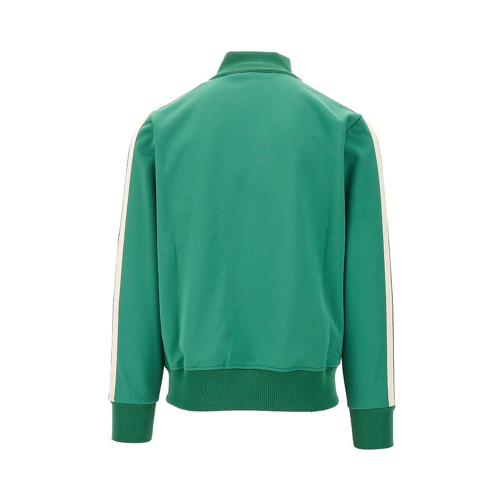 Track jacket with logo embroidery