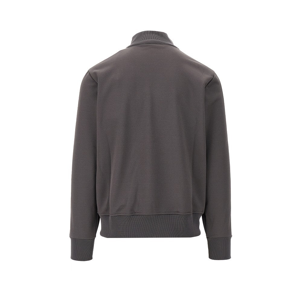 Track jacket with logo embroidery