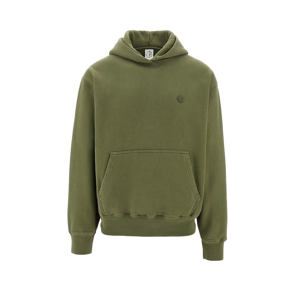 Logo patch hoodie