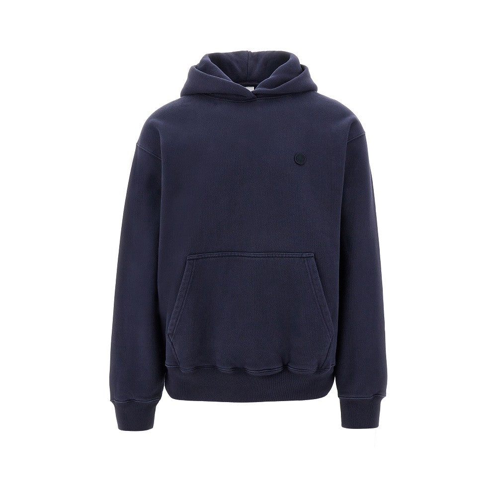 Logo patch hoodie