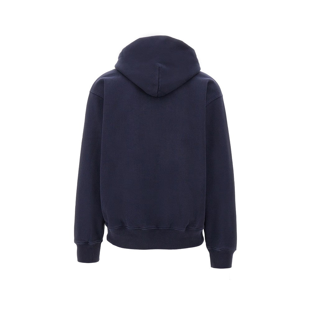 Logo patch hoodie