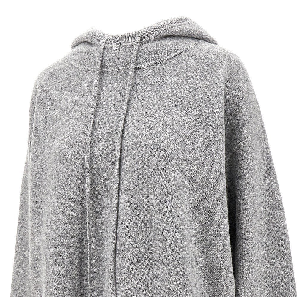 'Sarla' cashmere knit hoodie