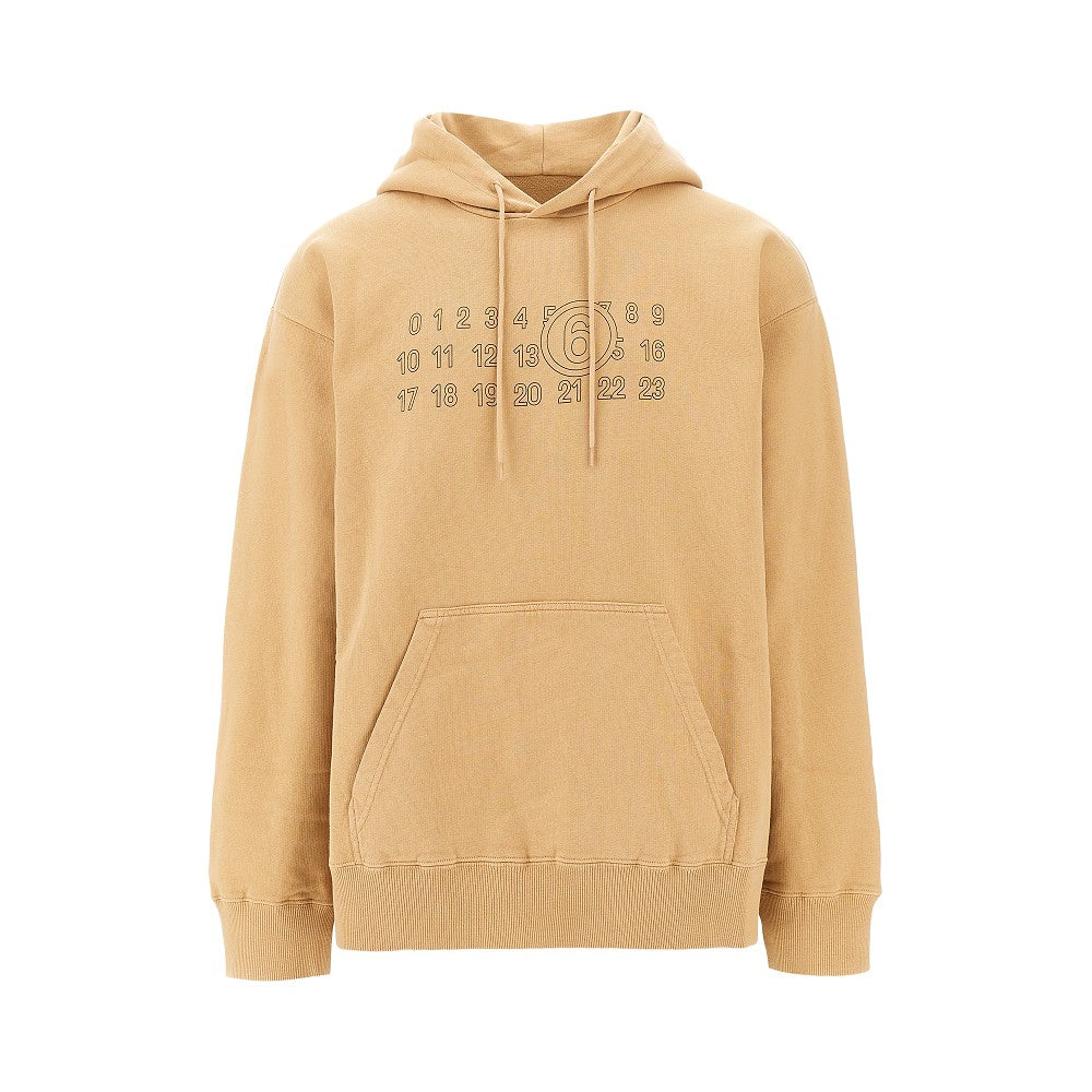 Felpa con cappuccio 'Numeric Logo'