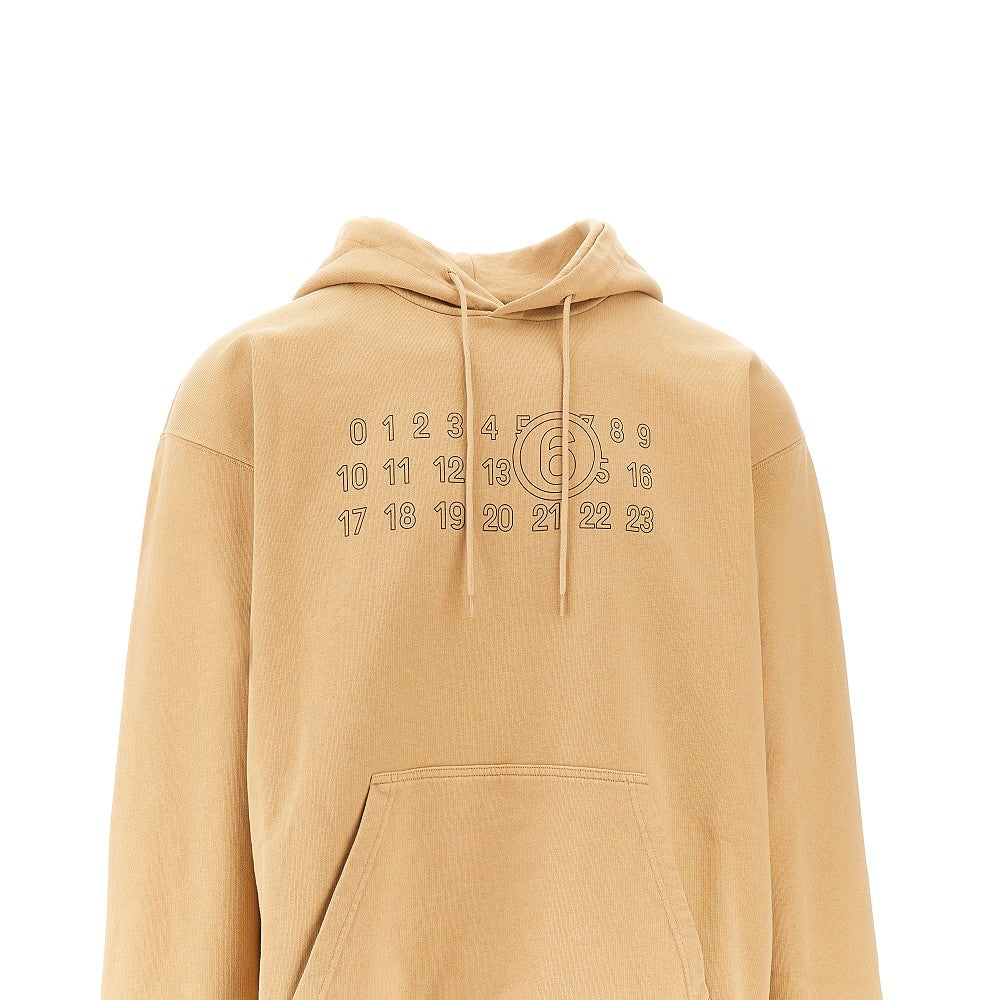 Felpa con cappuccio 'Numeric Logo'
