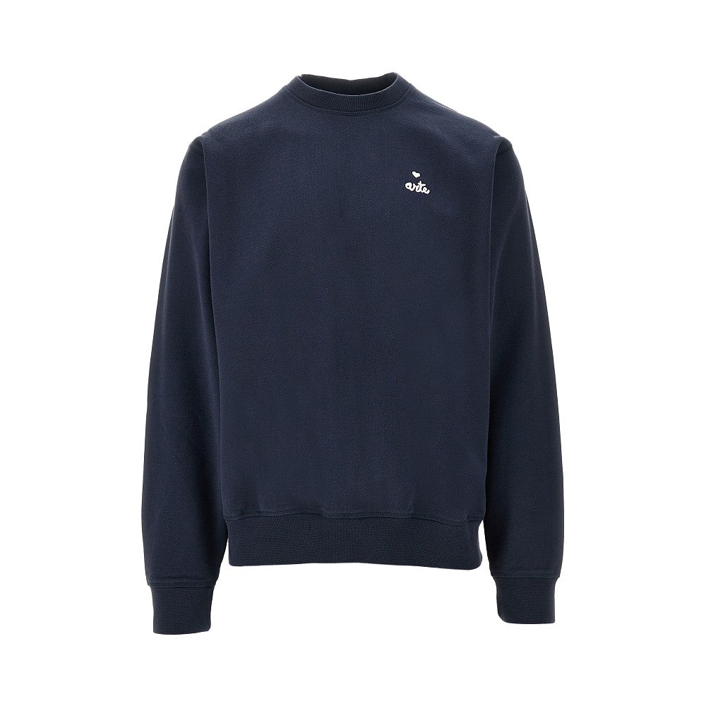 'Heart Logo' crewneck sweatshirt