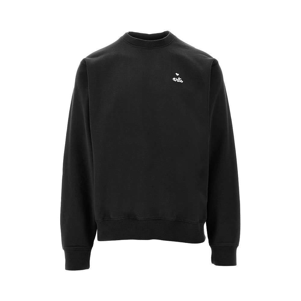 'Heart Logo' crewneck sweatshirt