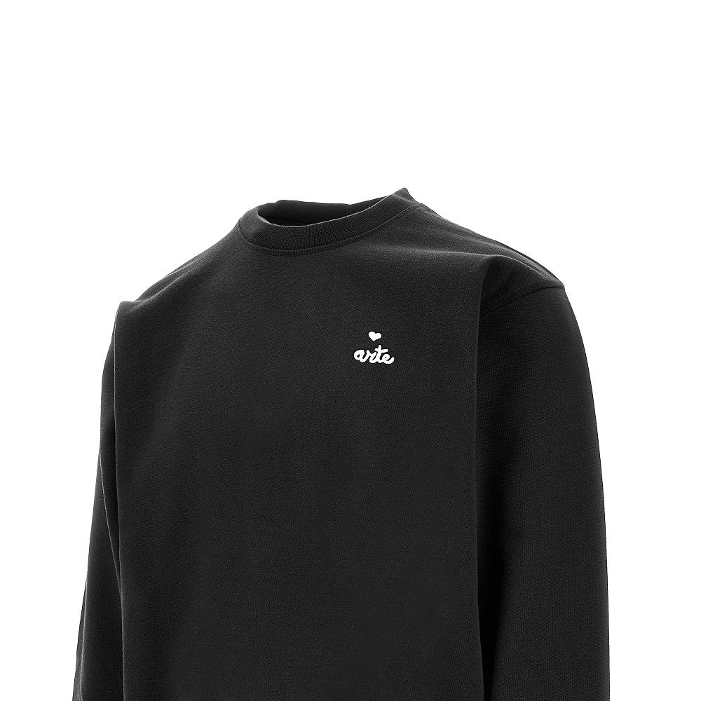 'Heart Logo' crewneck sweatshirt