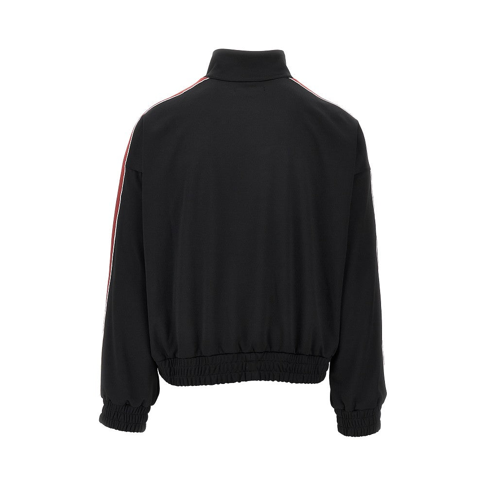 Contrasting band track jacket