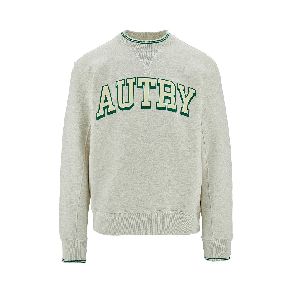 Logo print crewneck sweatshirt