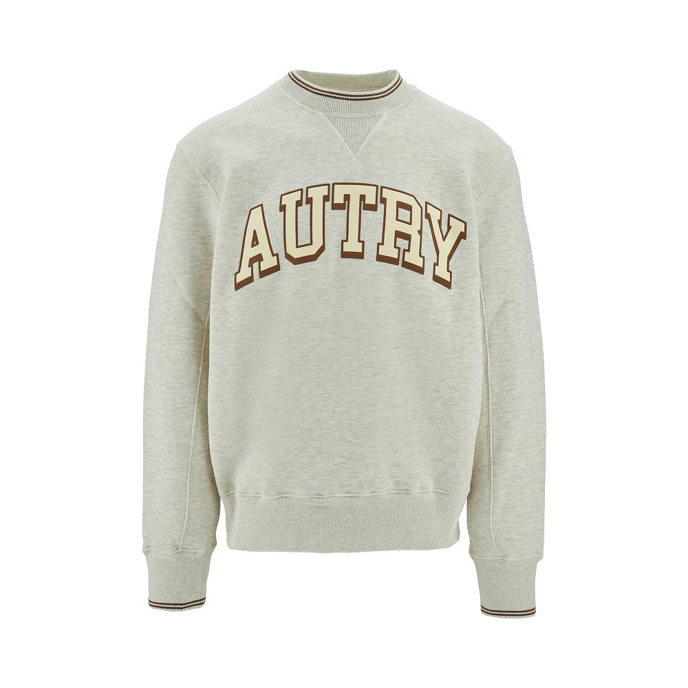 Logo print crewneck sweatshirt
