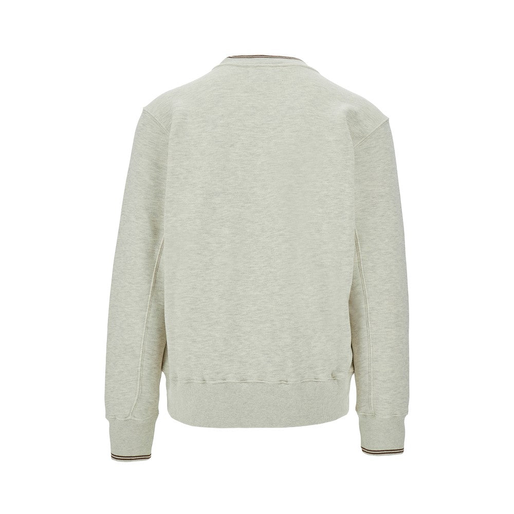Logo print crewneck sweatshirt