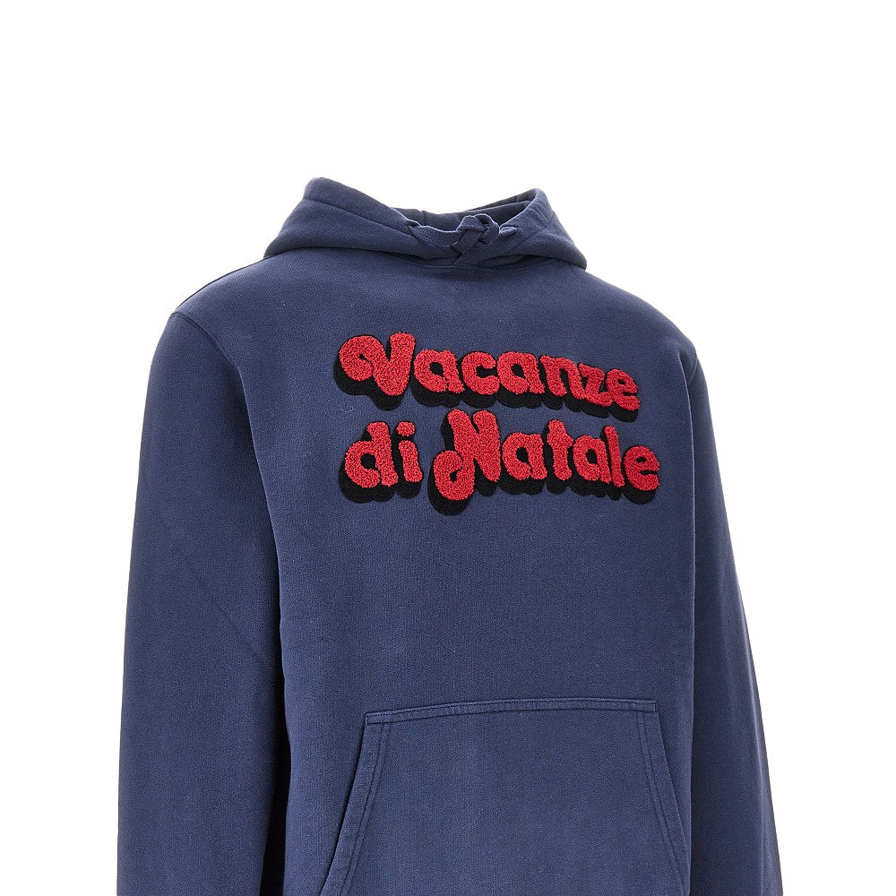 Felpa con cappuccio 'Vacanze di Natale'