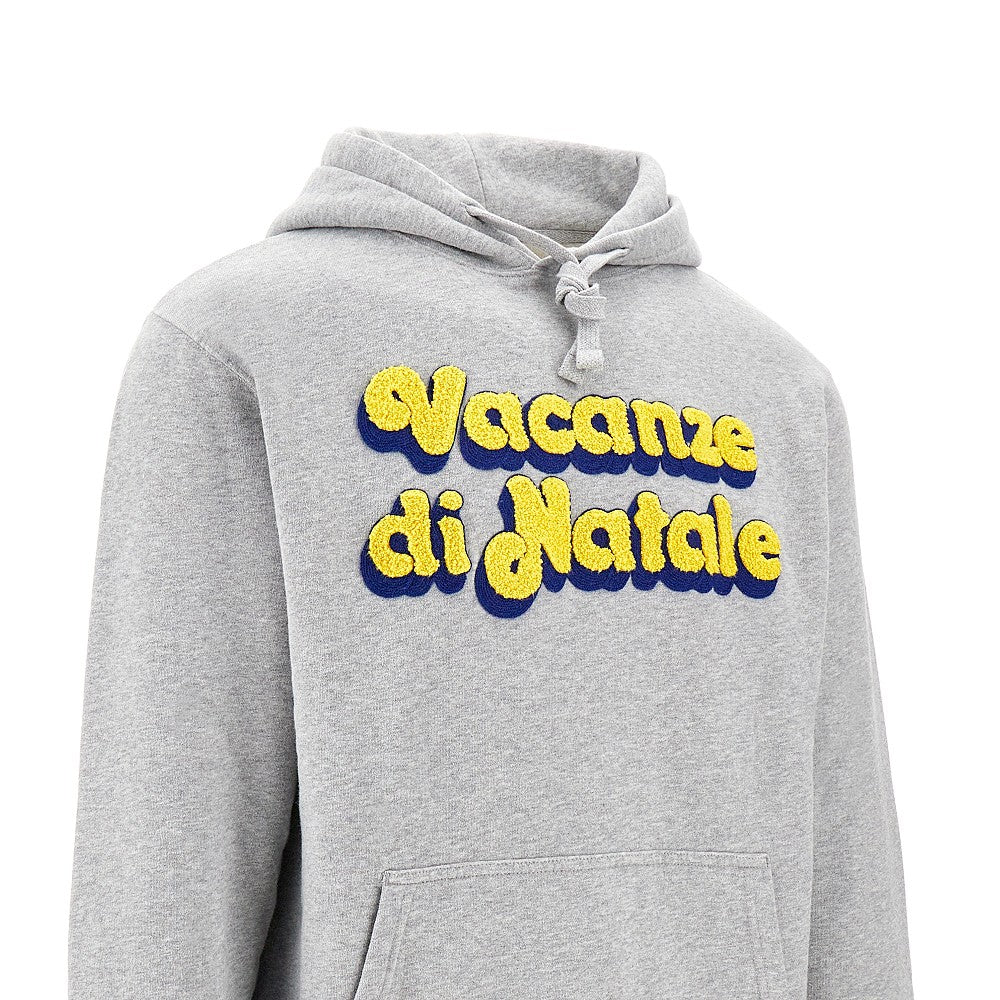 Felpa con cappuccio 'Vacanze di Natale'