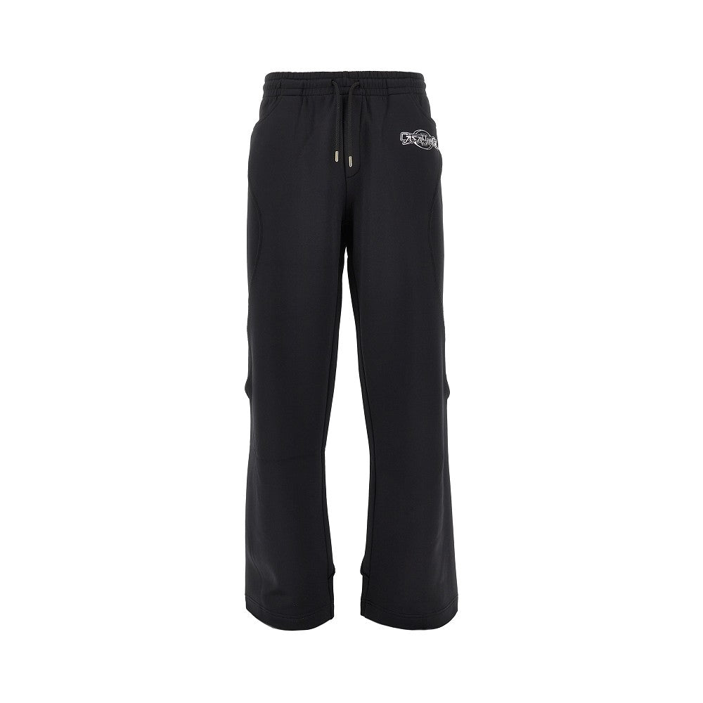 Technical jersey sweatpants