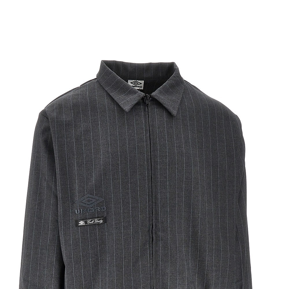Giacca full-zip gessata 'Formal'