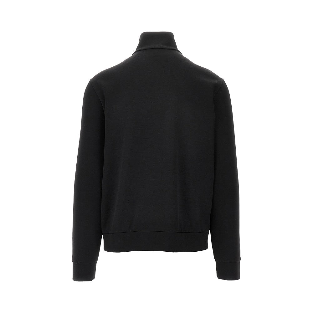 Blouson full-zip in cotone tecnico