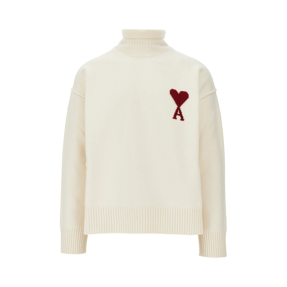 'Ami de Coeur' turtleneck sweater