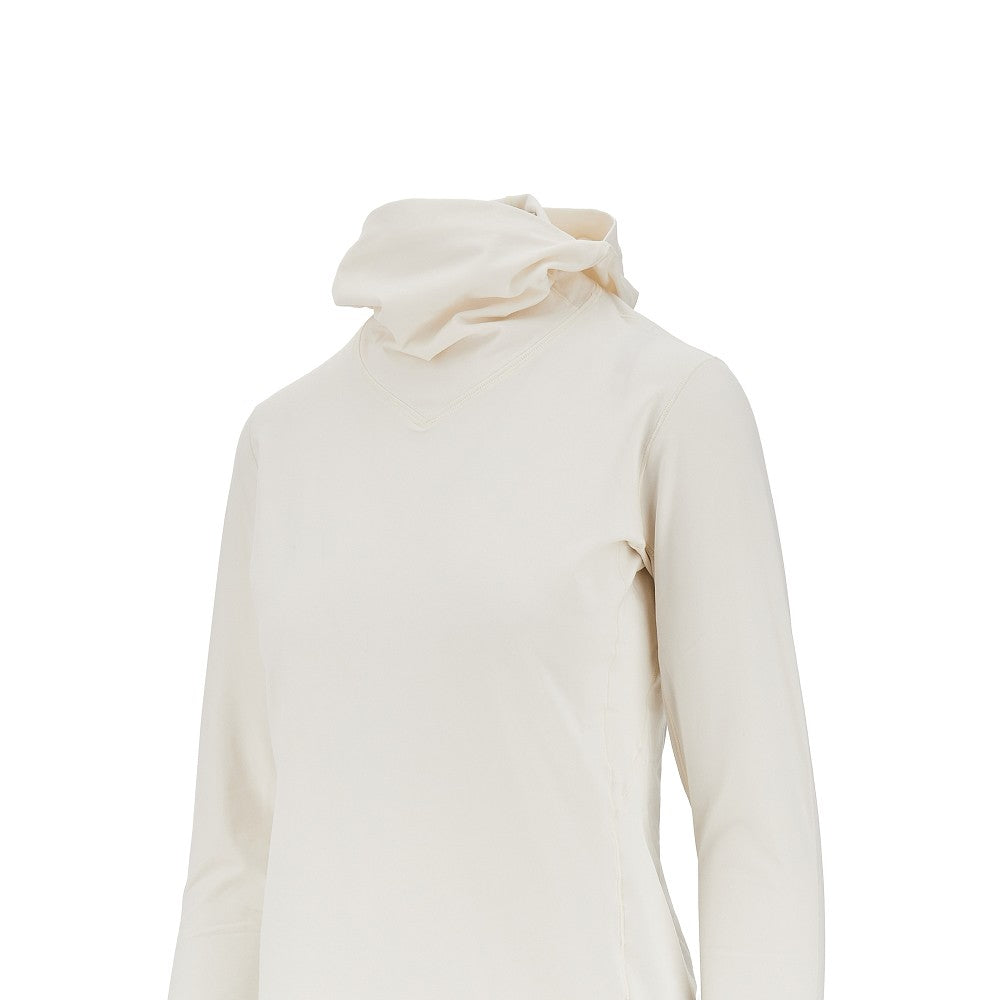 'Rho' hooded T-shirt