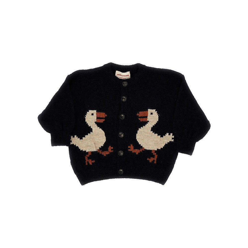 Cardigan in misto lana 'La Oca'