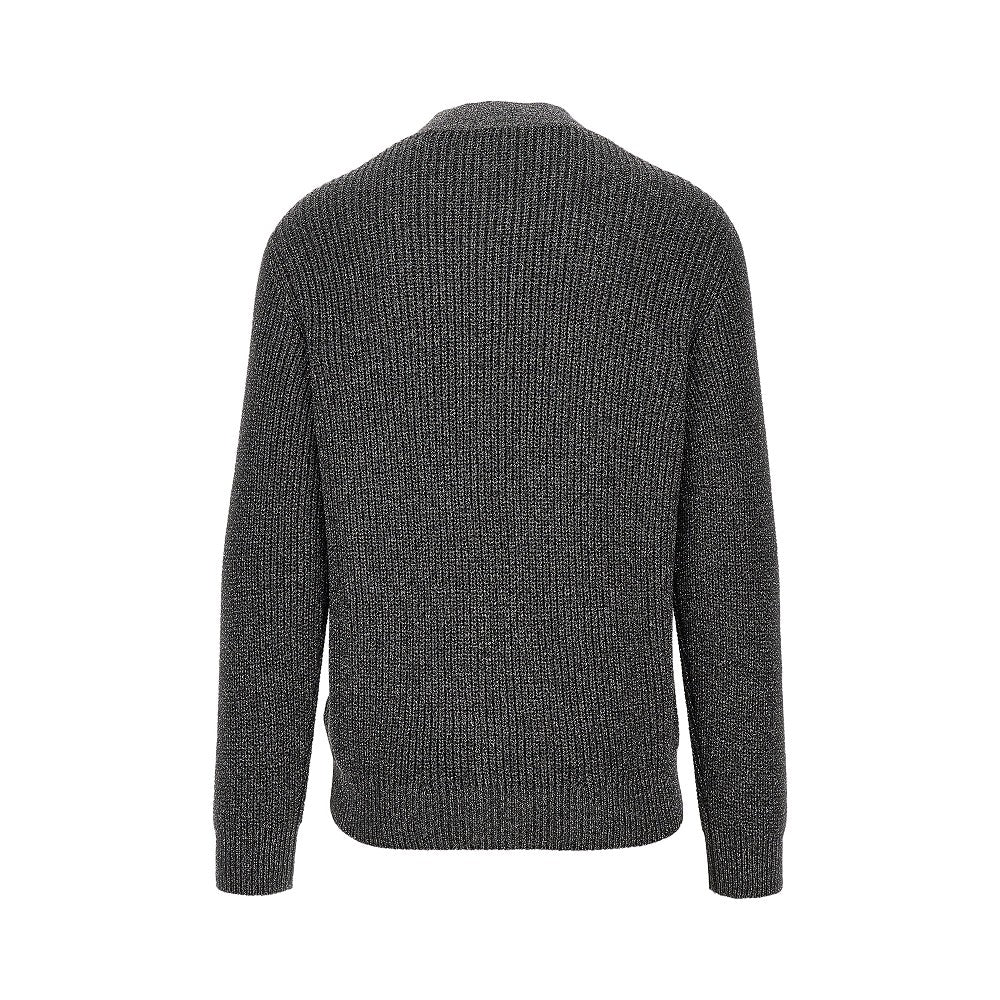 Lurex knit cardigan