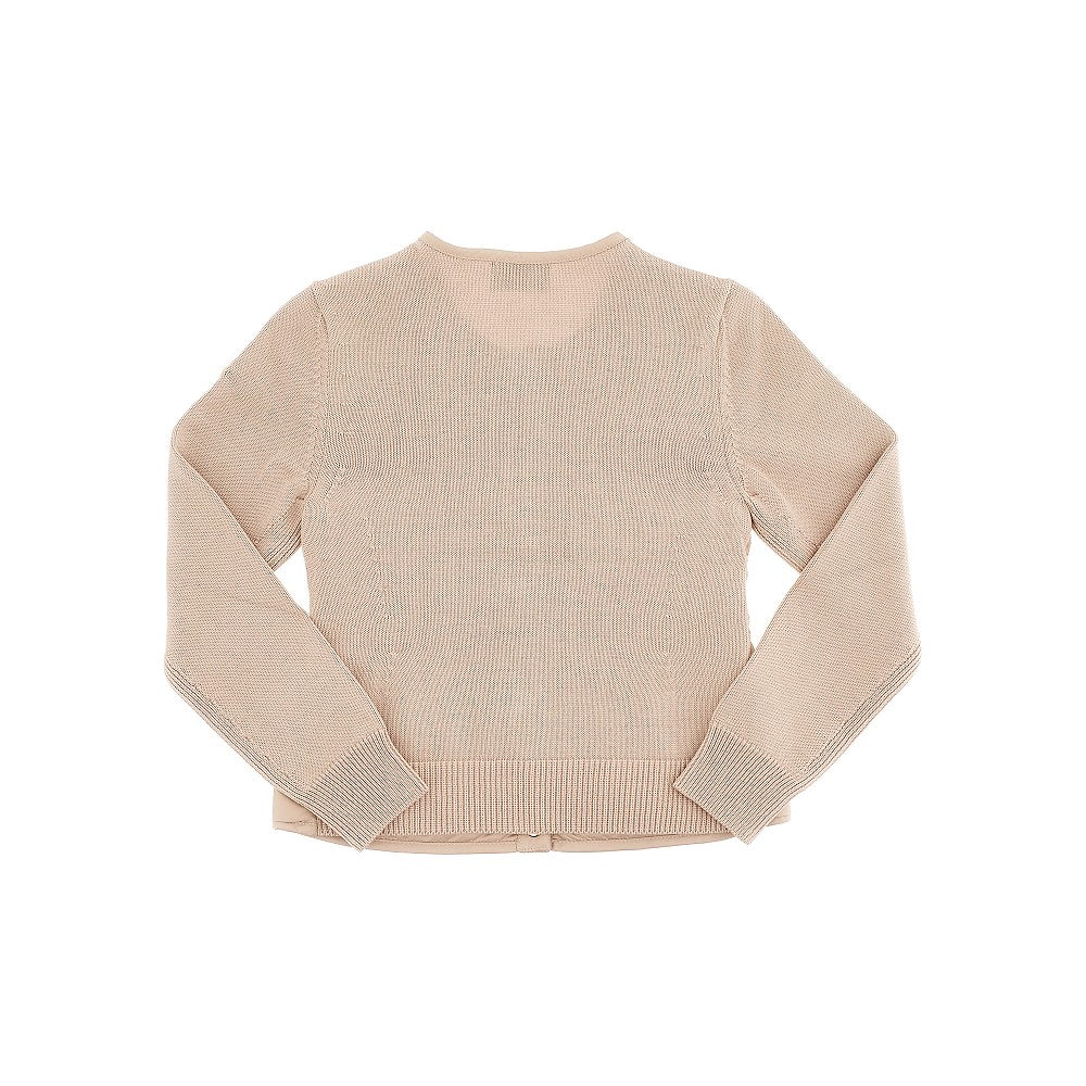Cardigan 'Tricot' in nylon e maglia