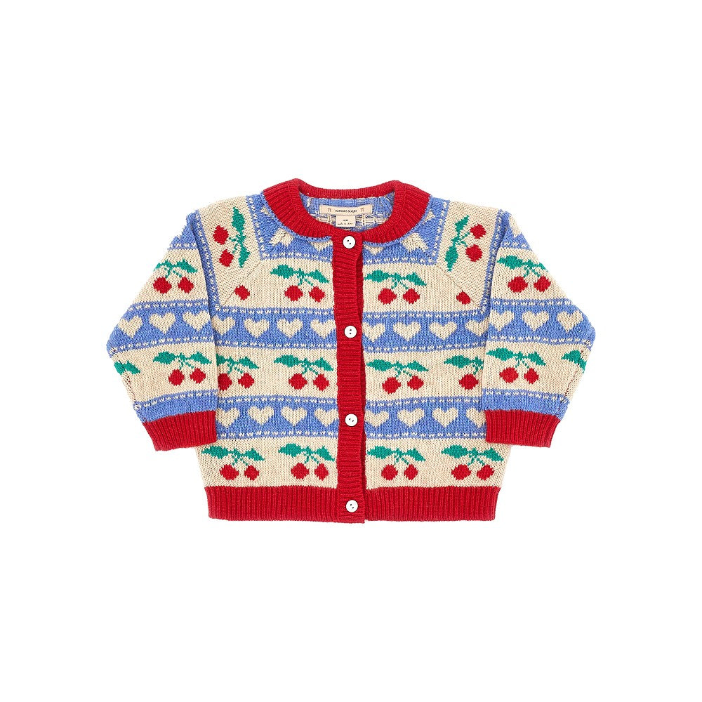 'Belou' jacquard knit cardigan