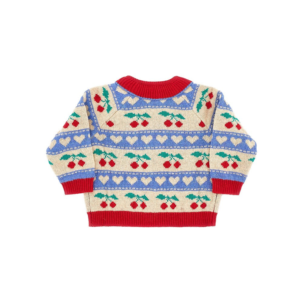 'Belou' jacquard knit cardigan