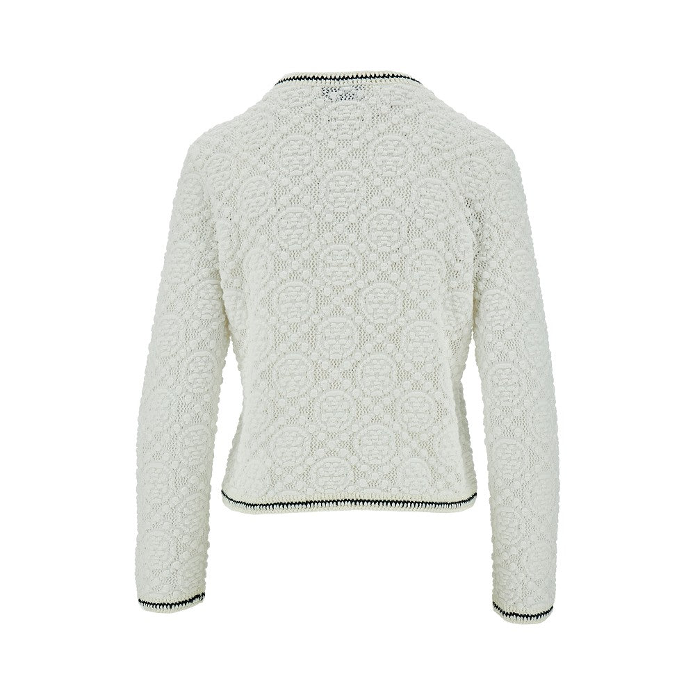 Cardigan 'Kendra' in punto pizzo