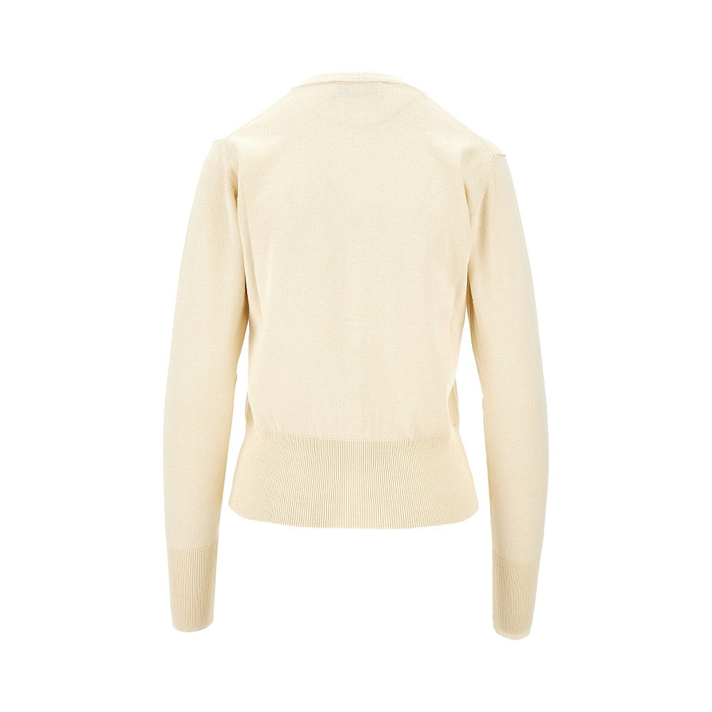 Cardigan 'Bea' in cotone e cachemire