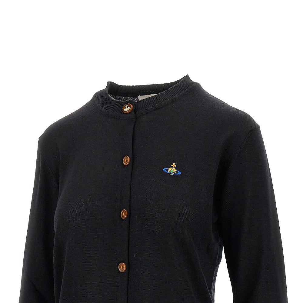 Cardigan 'Bea' in lana e seta