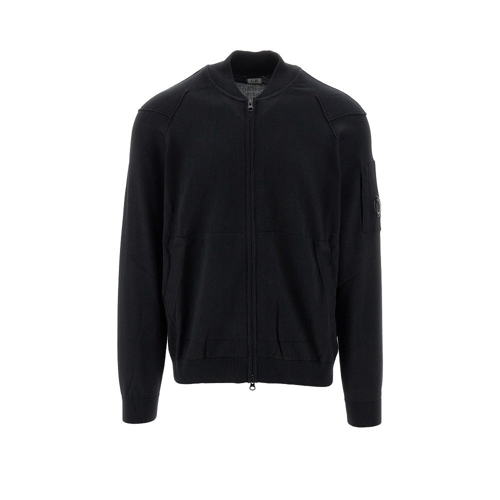 Cardigan full-zip in cotone