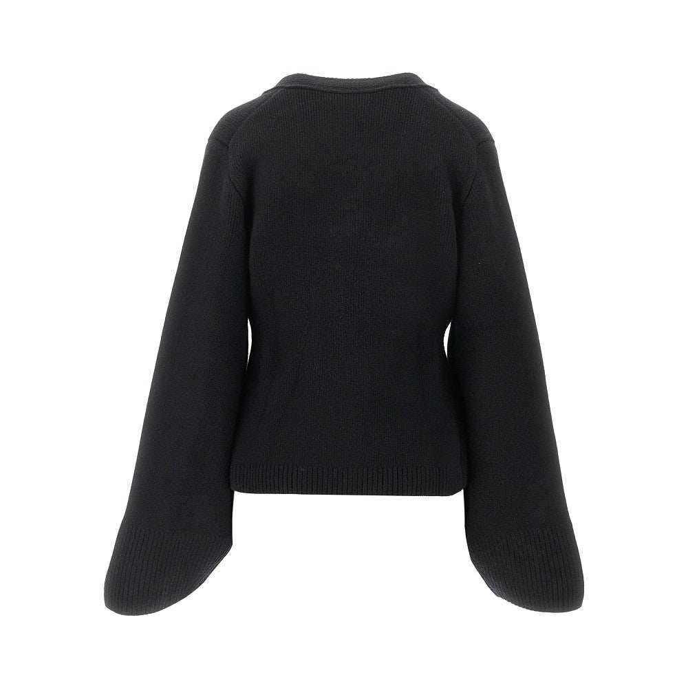 Cardigan in cachemire 'Scarlet'