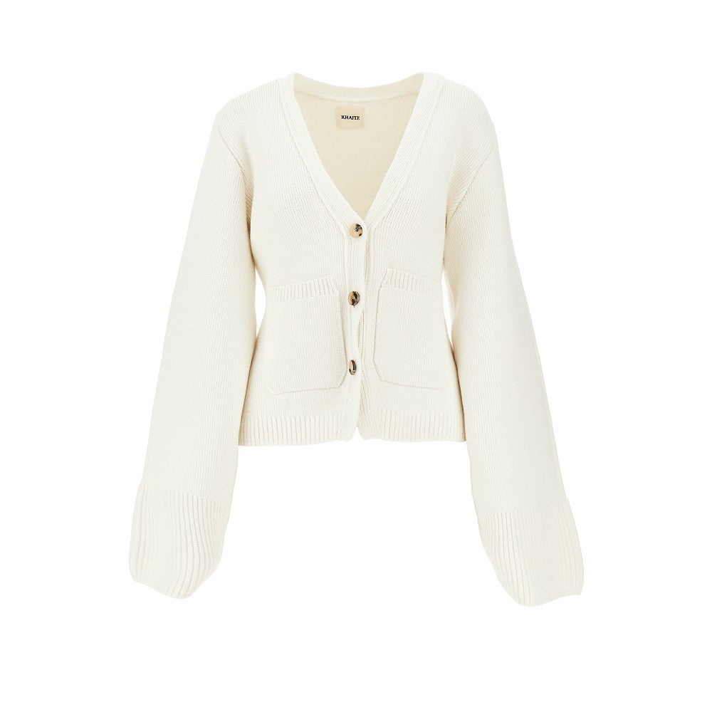 Cardigan in cachemire 'Scarlet'