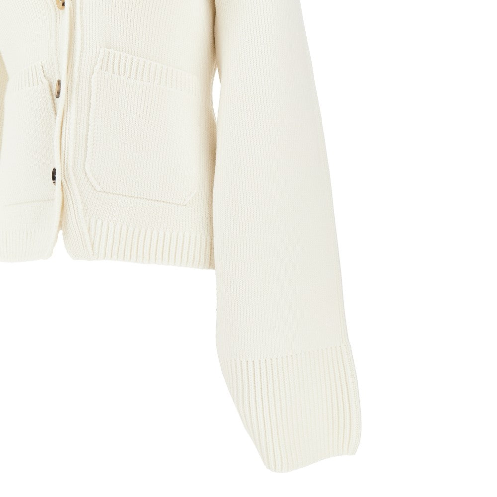 Cardigan in cachemire 'Scarlet'