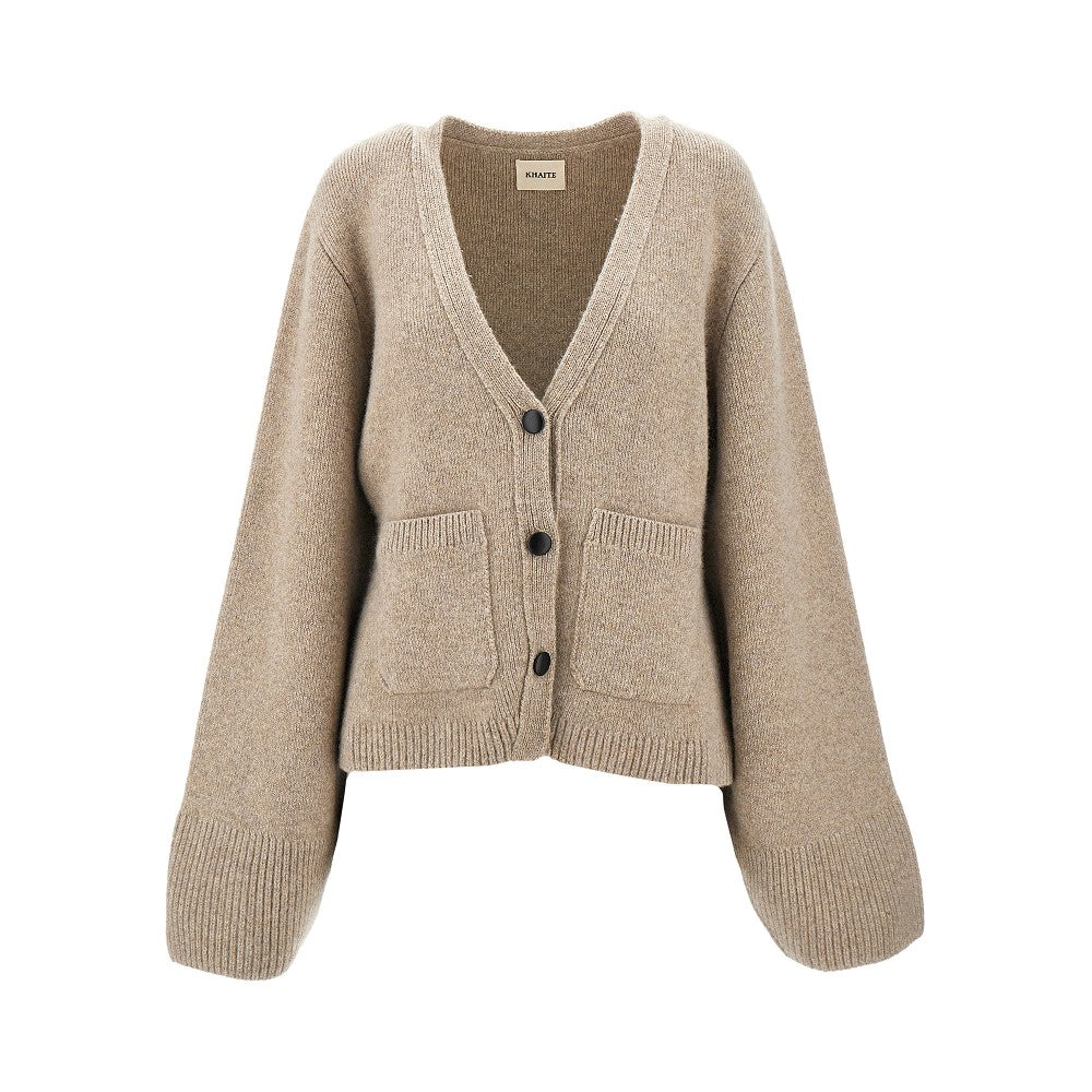 Cardigan in cachemire 'Scarlet'