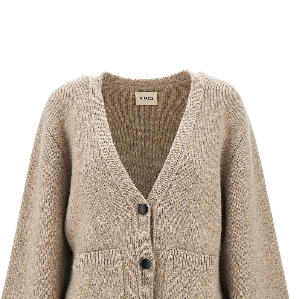 Cardigan in cachemire 'Scarlet'