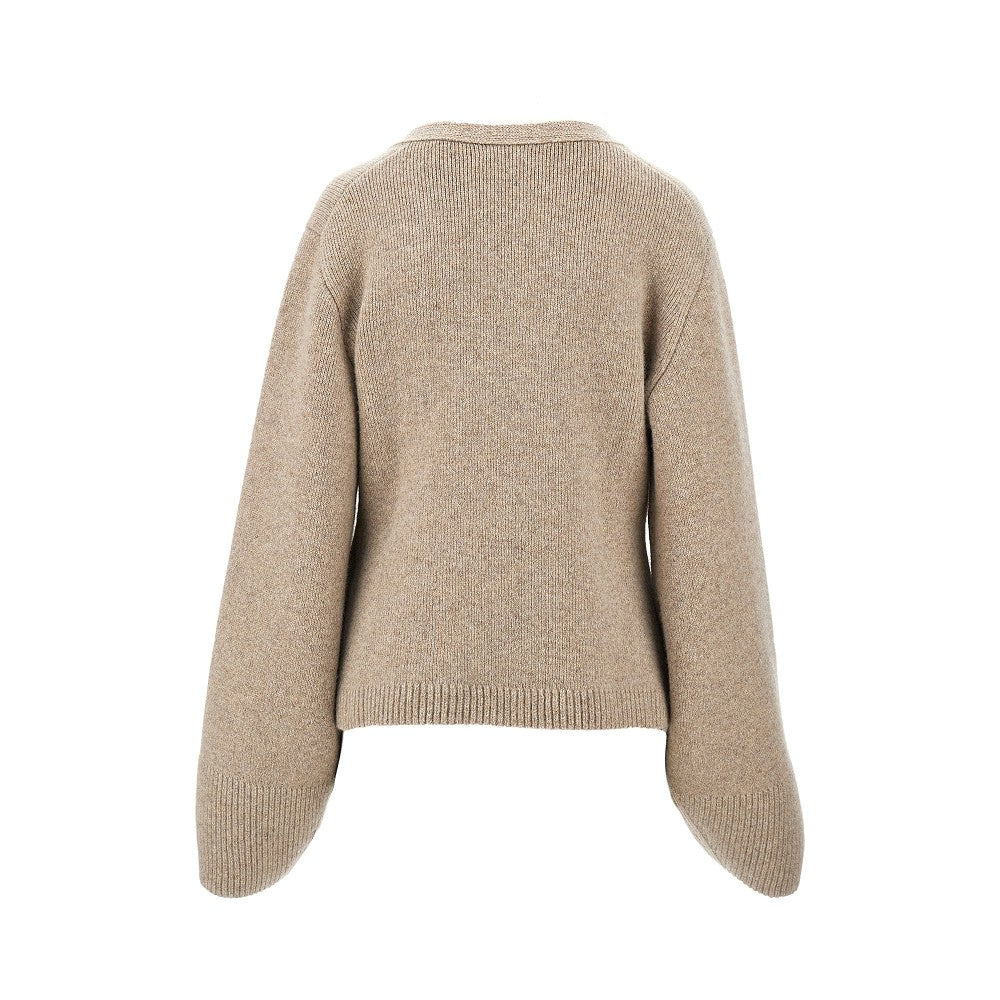 Cardigan in cachemire 'Scarlet'