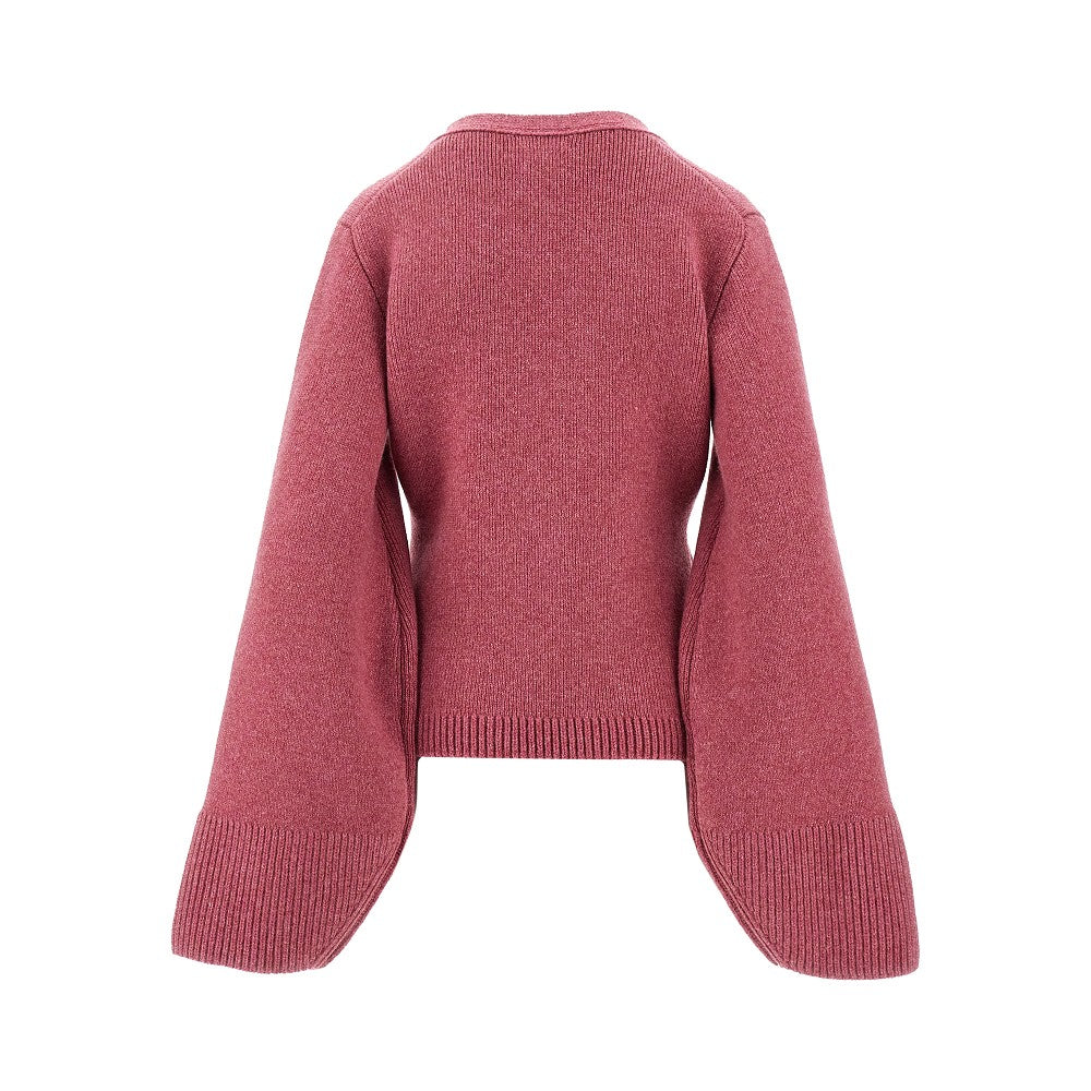 'Scarlet' cashmere cardigan