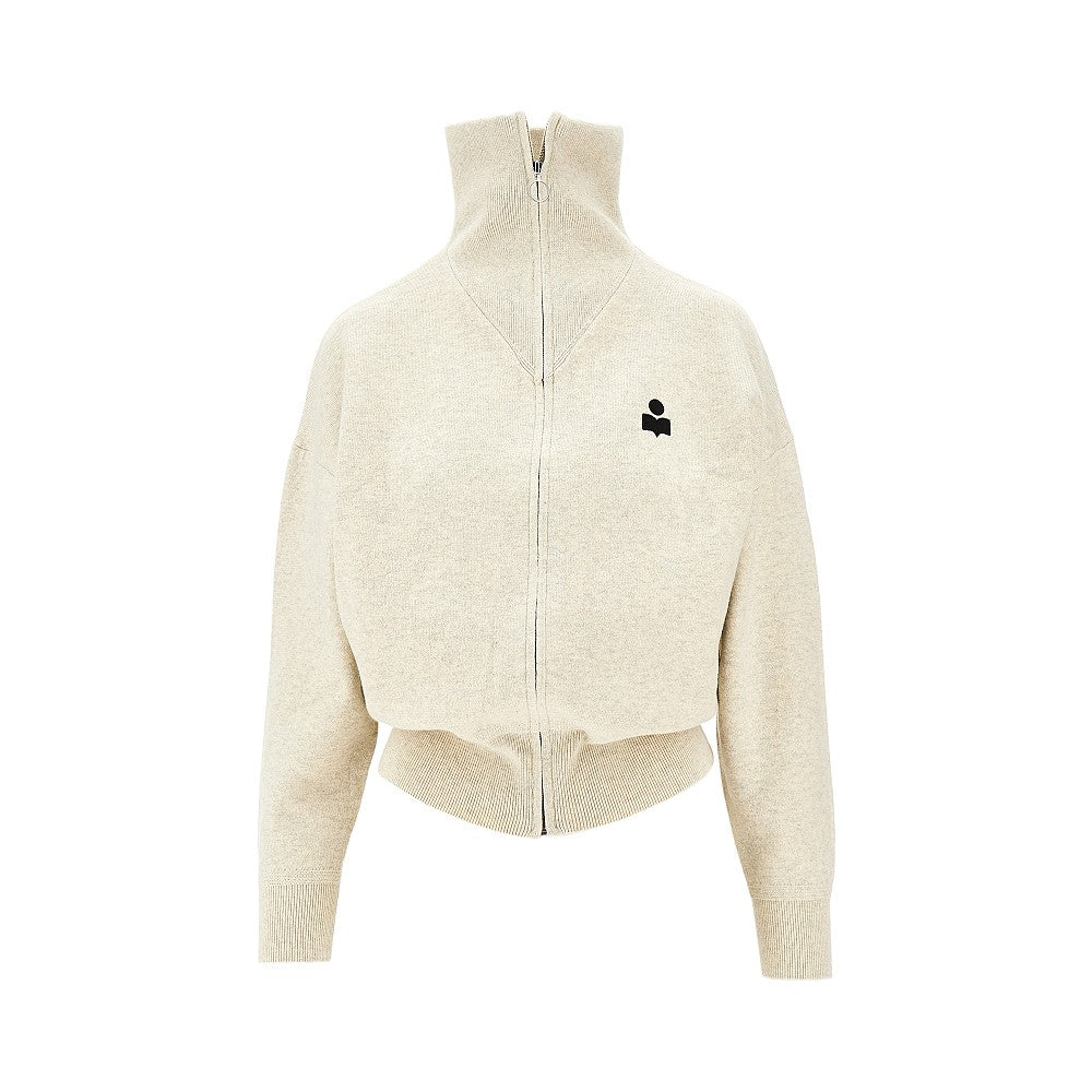 'Axelle' full-zip cardigan