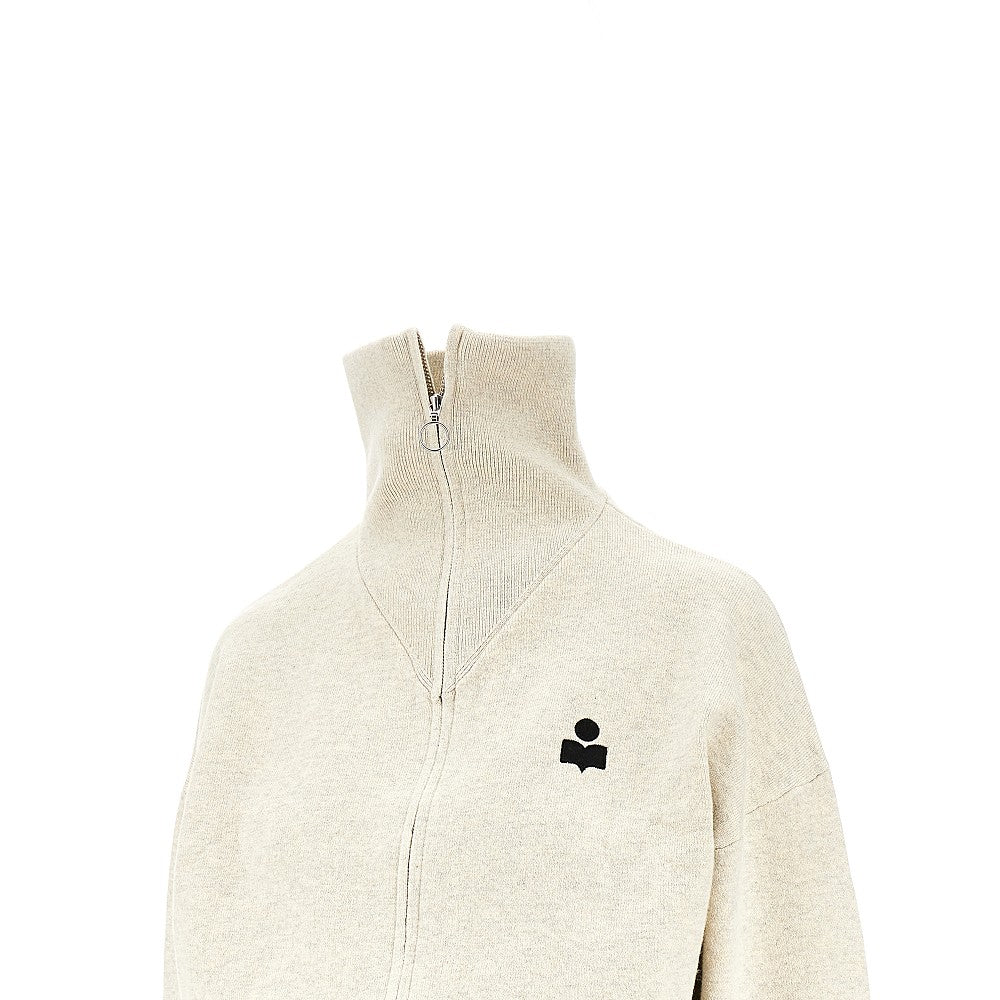 'Axelle' full-zip cardigan