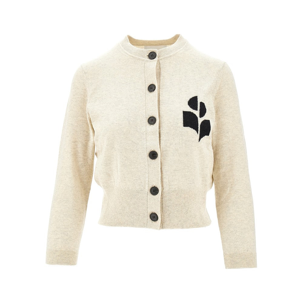 Cardigan 'Newton' in cotone e lana